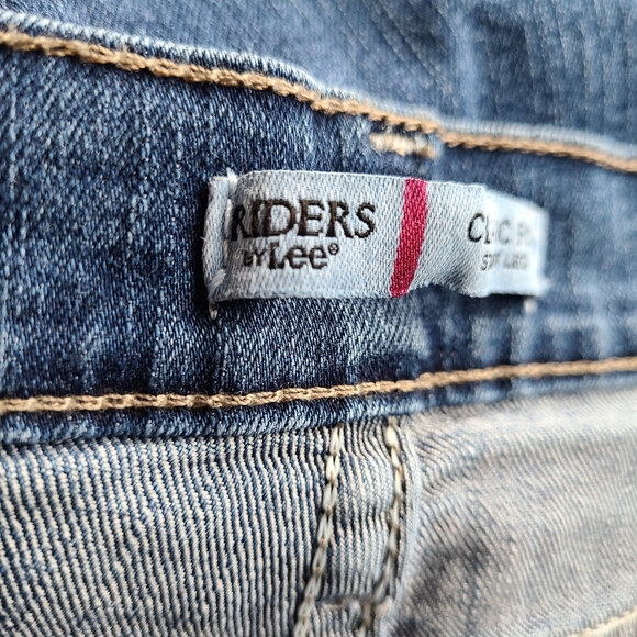 Riders by Lee Woman's Flex Stright Leg Jeans, Size: 18 Color: Blue - Picture 8 of 13